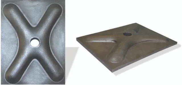 Waler Plate Code WP 15200 (15mm) SIZE: 200x150x10mm